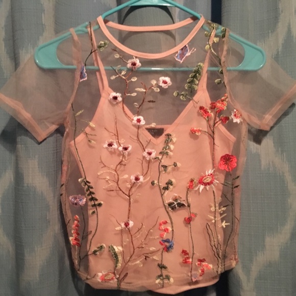 asos embroidered top